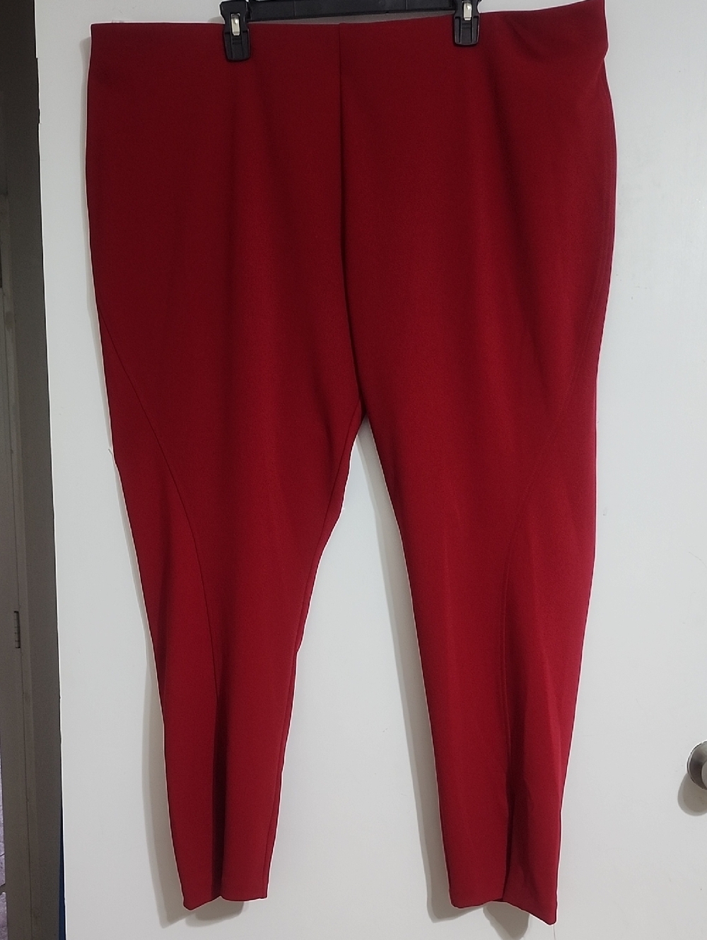 BOLD elements Plus Womens Mid Rise Slim Pull-on Pants - Picture 15 of 16